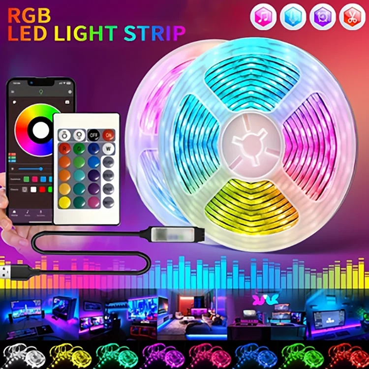 LED Light Strip Lighting ၏အားသာချက်များသည်အဘယ်မှာရှိသနည်း။